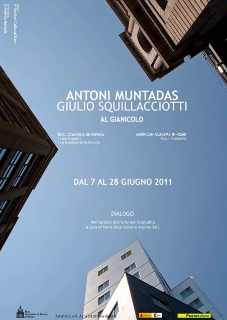 In Rome, American and Spanish Academies Present ‘Dialogue: Two Projects of Antoni Muntadas and Giulio Squillacciotti’ In Rome, American and Spanish Academies Present ‘Dialogue: Two Projects of Antoni Muntadas and Giulio Squillacciotti’