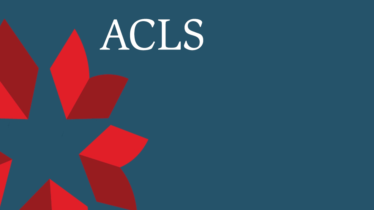 Apply - ACLS/Burkhardt Residential Fellowships