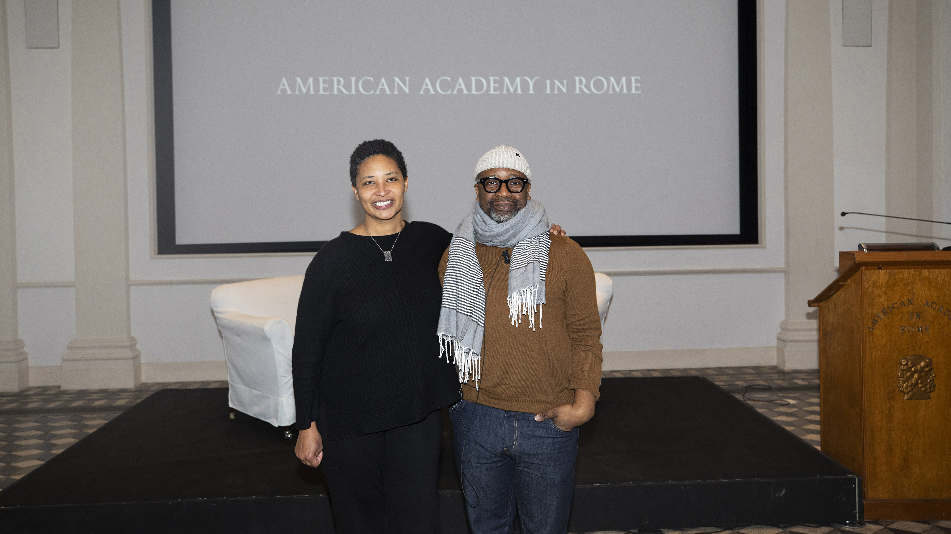 Danielle Allen and Theaster Gates