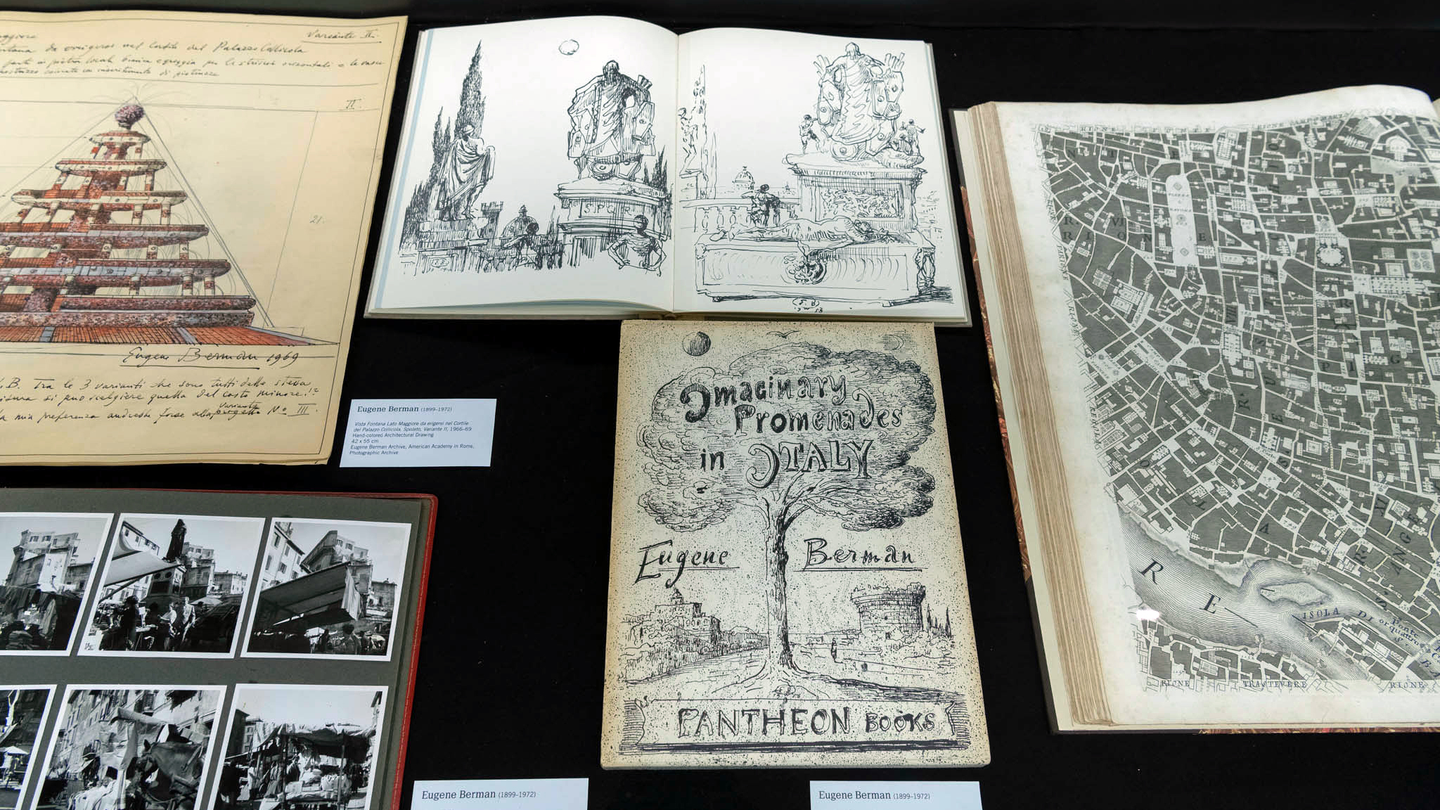 Encounters - Eugene Berman display