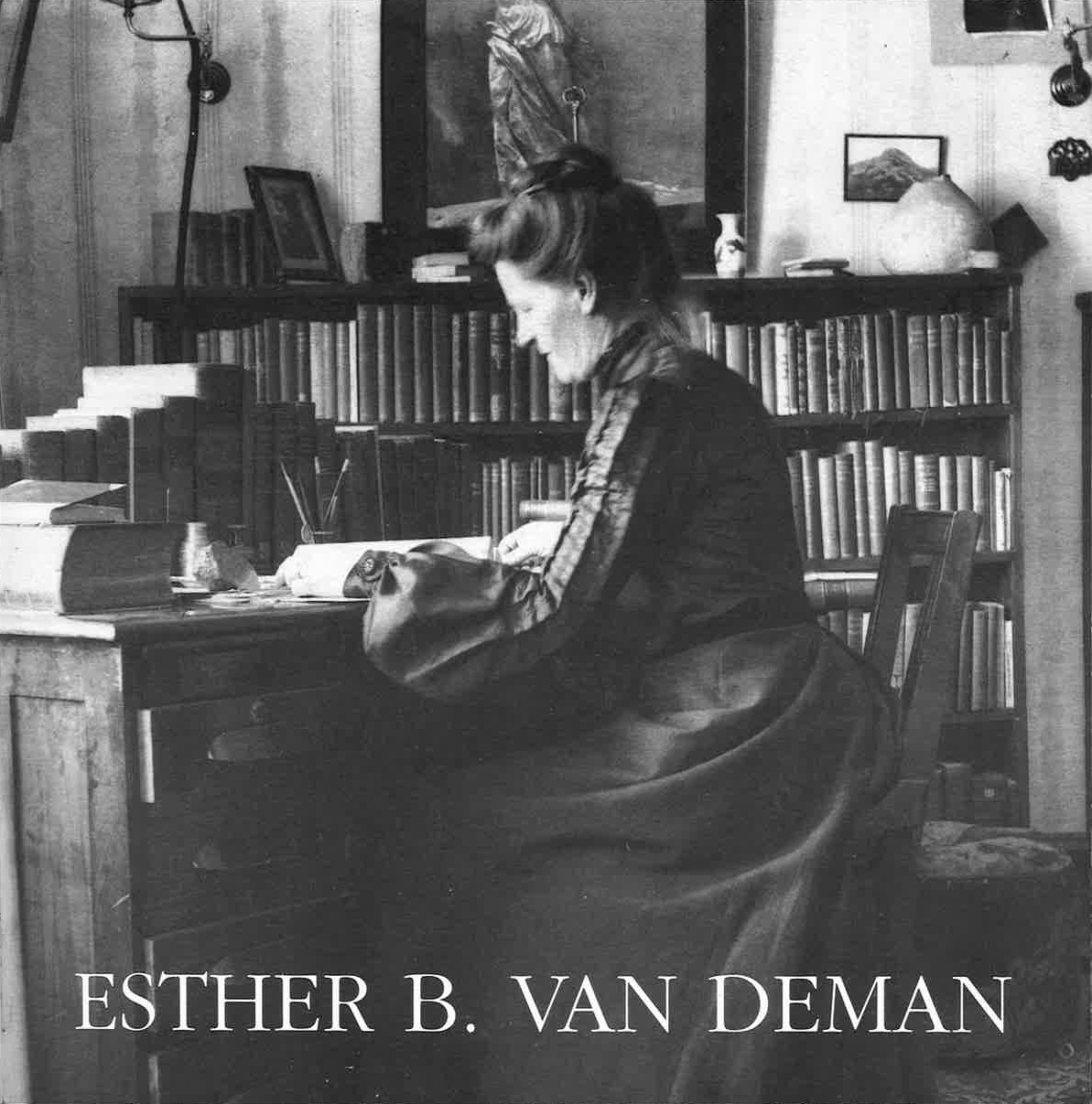 Esther B. Van Deman - book cover