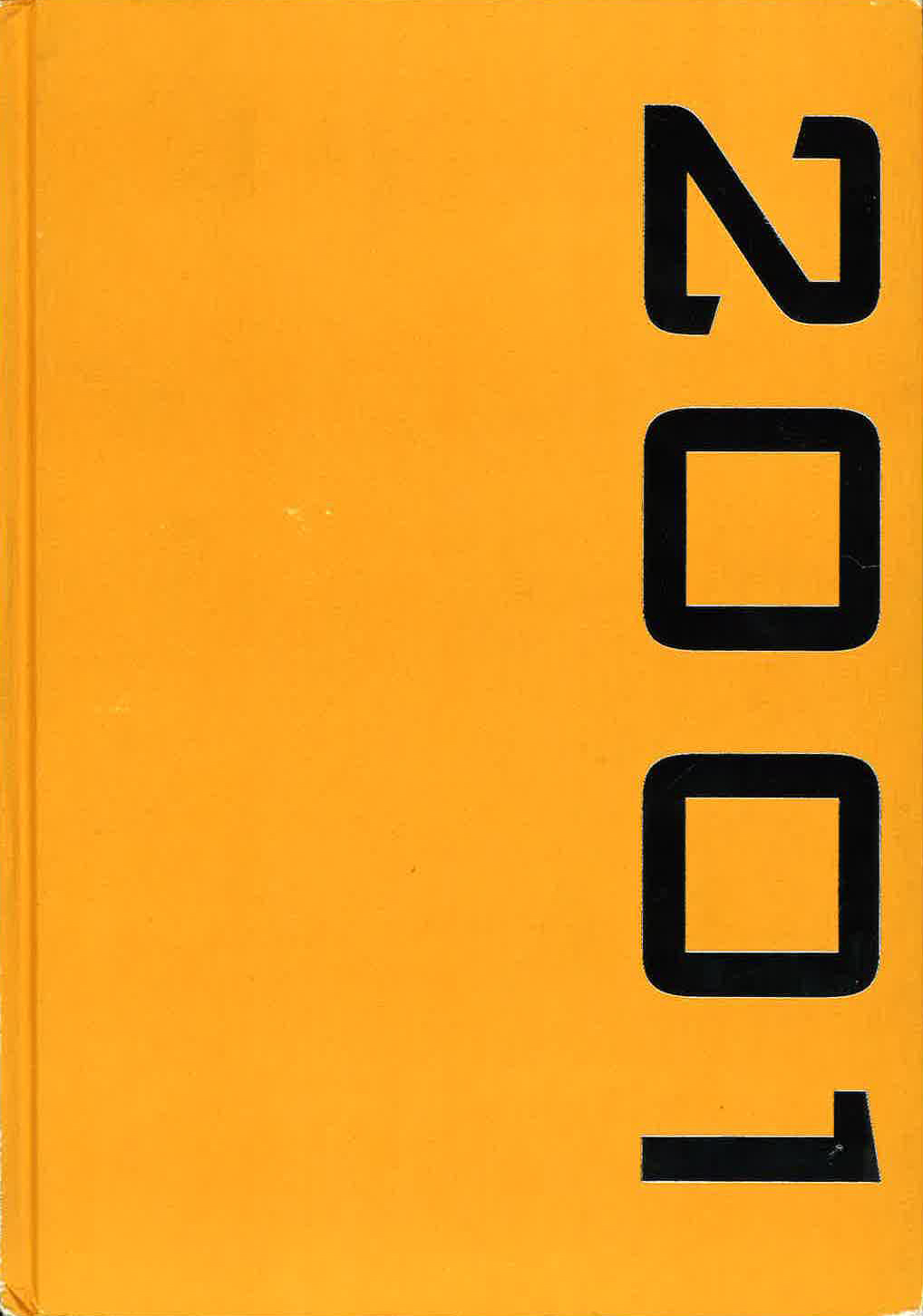 Fine Arts 2001 - book cover Fine Arts 2001 - book cover