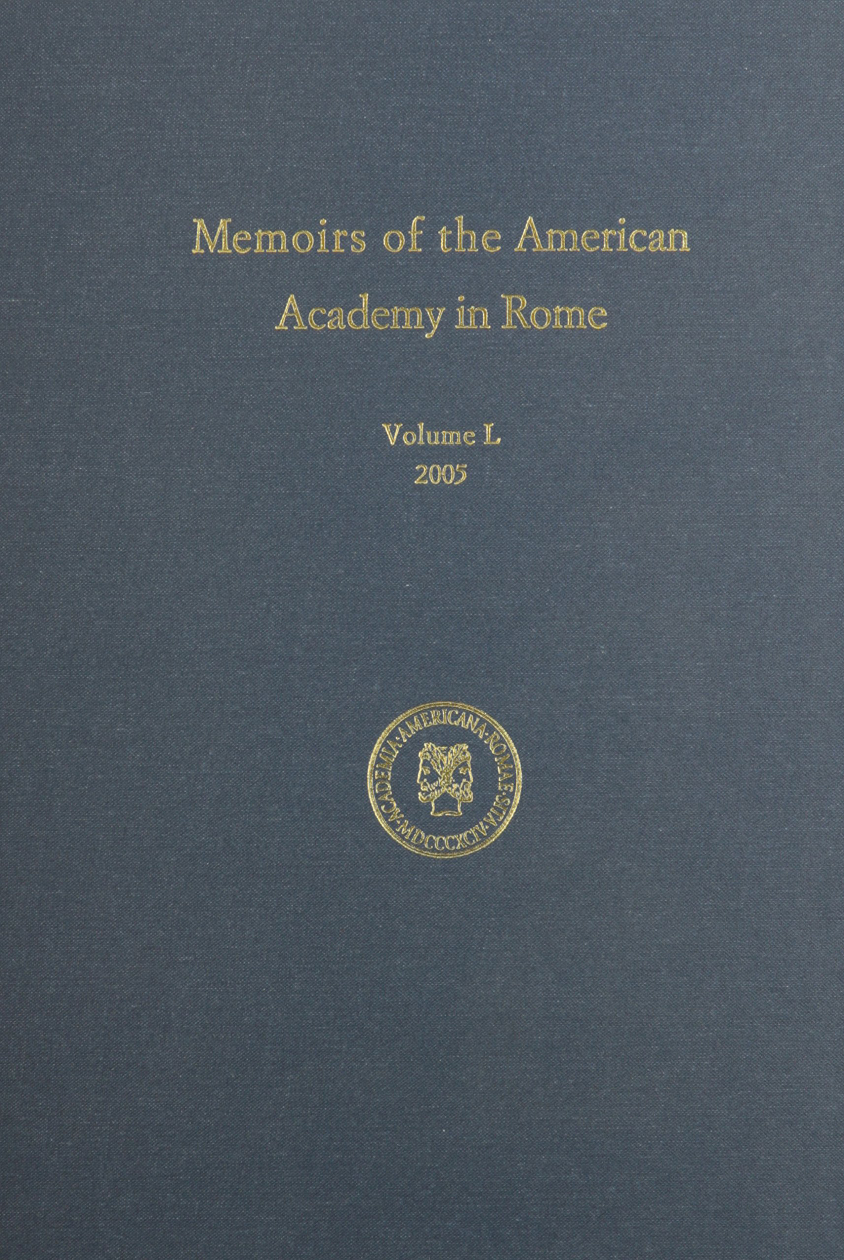 Memoirs Volume 50 - book cover Memoirs Volume 50 - book cover
