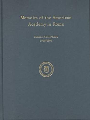 Memoirs Volumes 43 and 44 - book cover Memoirs Volumes 43 and 44 - book cover