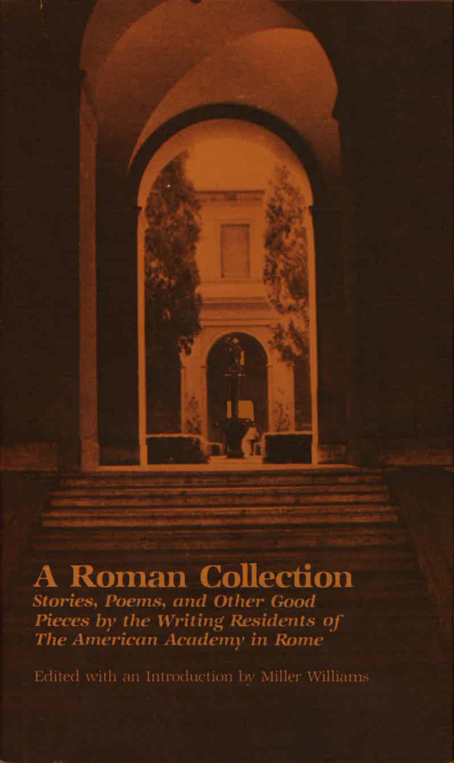 A Roman Collection - book cover A Roman Collection - book cover