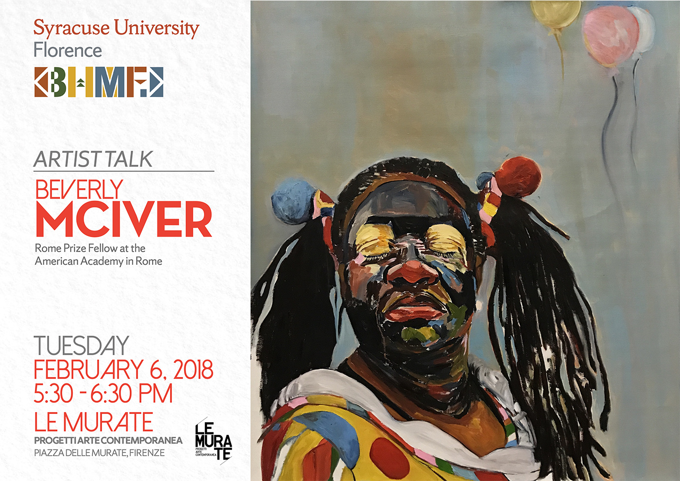 Beverly McIver Talk in Florence