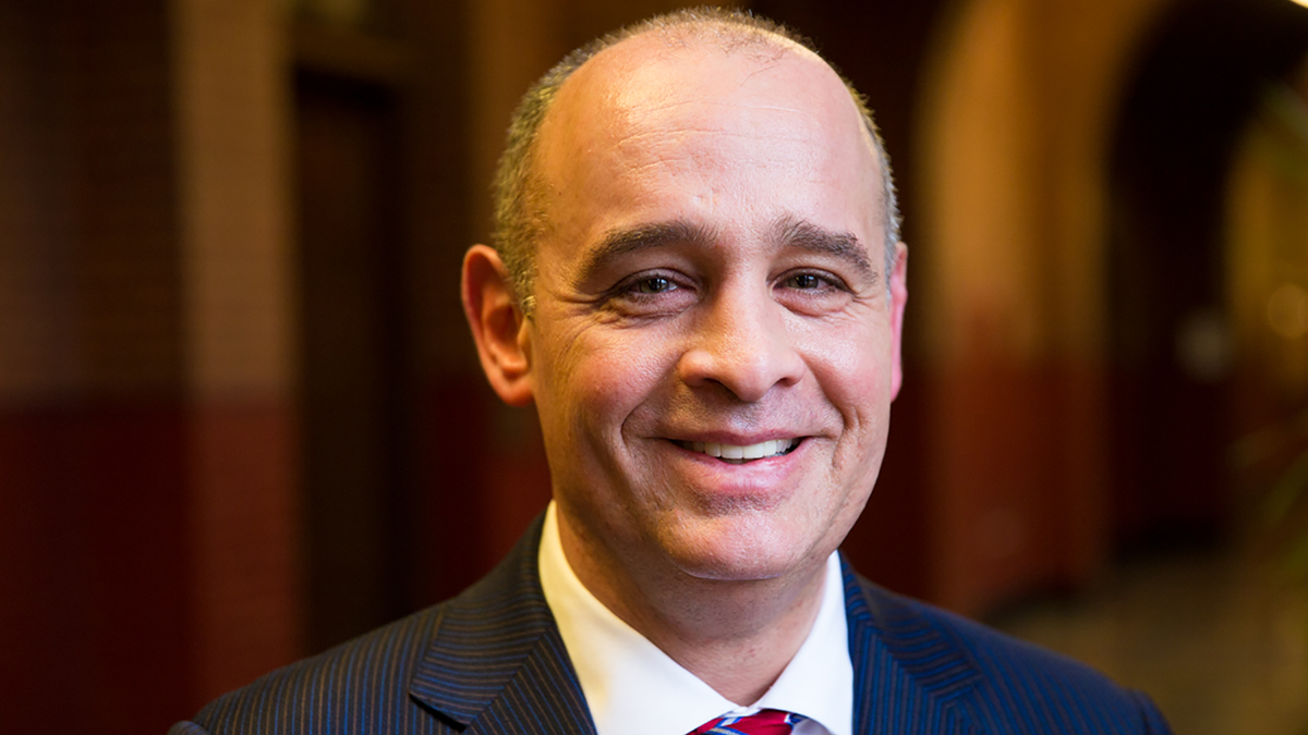 Color portrait of the head and shoulders of Christopher Celenza