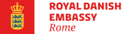 Royal Danish Embassy Rome logo