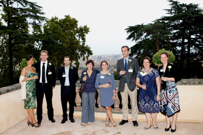 Academy Welcome Reception Introduces Friends to New Fellows