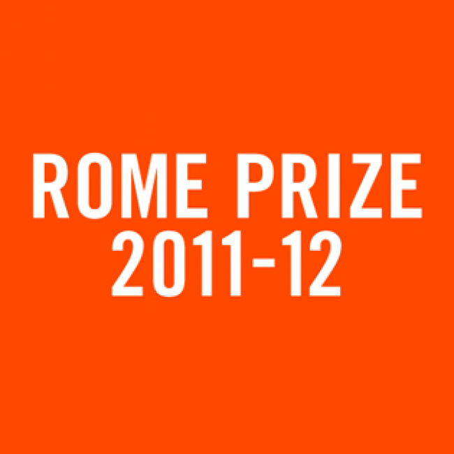 Join Us for the 2011-12 Rome Prize Ceremony